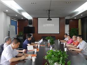 中電聯節能環保分會常務秘書長毛專建等領導蒞臨德創環保考察調研